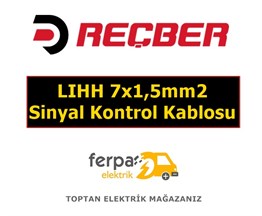 Reçber  LIHH 7x1,5mm2 Sinyal Kontrol Kablosu